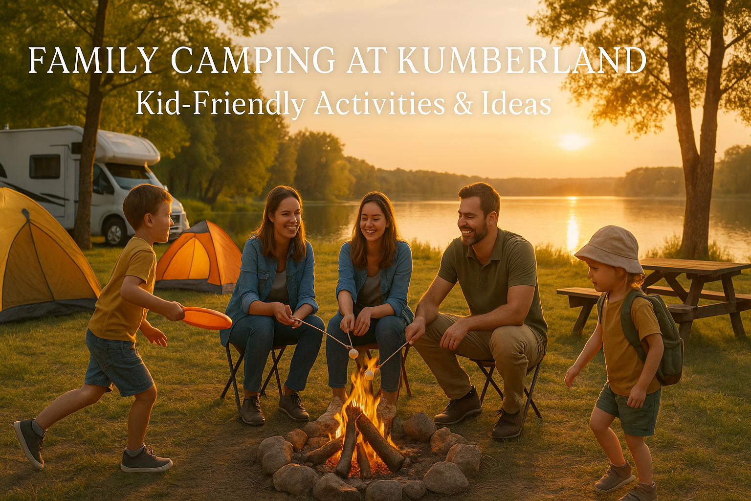 Family Camping at Kumberland